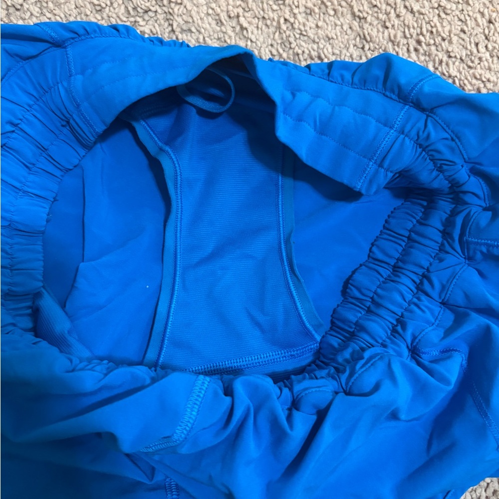 blue poolside hotty hot lululemon shorts - Picture 3 of 4
